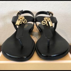 Michael Kors Leather Sandals